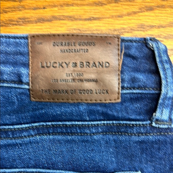 Dark Blue Lucky Brand Women's Skinny Jeans - Picture 4 of 7